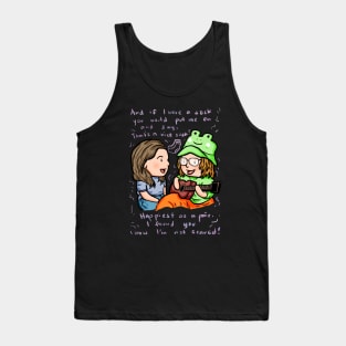 if i were a fish purple lyrics Tank Top